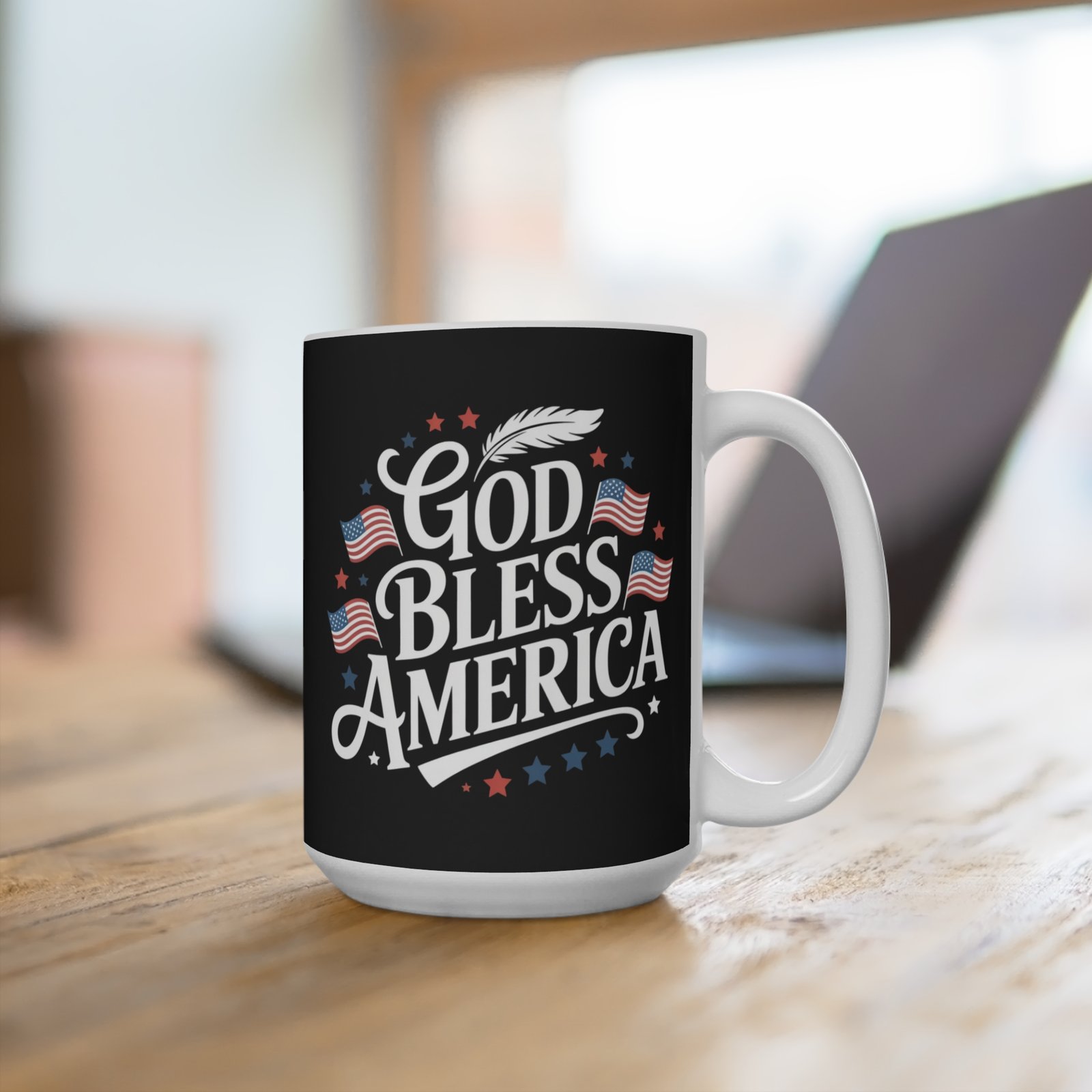 250 Years Celebration Mug — 1776–2026 American Flag Commemorative 15oz