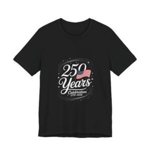 250 Years Celebration Tee – American Flag Bicentennial 1776–2026 Shirt