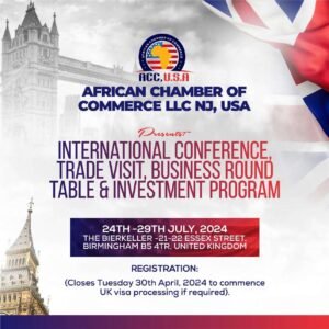 Interational Conference Trade Visit, Business Round Table & Investment Program
